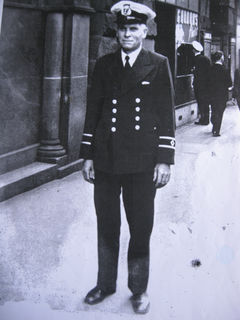 William Magnus serving his country WW2 for the RoyalNZNavy